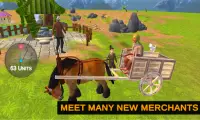 Horse Cart Offroad Farming Transport Simulator Screen Shot 1