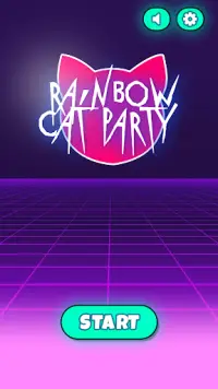 Rainbow Cat Party Screen Shot 0
