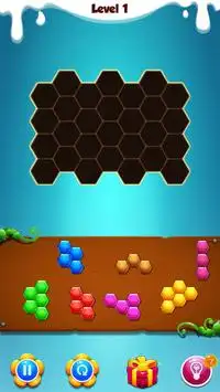 2018 Block Puzzle Hexagon Game Screen Shot 2
