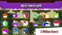 Monster Math Duel: Fun arithme Screen Shot 0