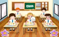 小さな赤ちゃんの学校のゲーム Screen Shot 2