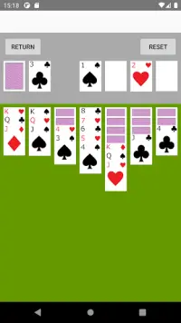 Solitaire Klondike Screen Shot 2