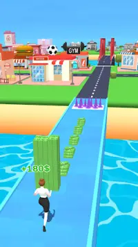 Business Run 3D: Running Game Screen Shot 0