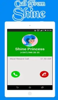Call From Shine Princess - Girls Games Screen Shot 4