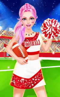 Super Cheerleader Beauty Salon Screen Shot 9