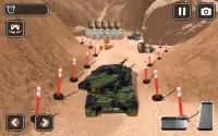 simulação de estacionamento de tanque de tiro Screen Shot 2