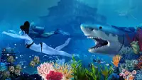 Blue Whale Simulator: Hungry Angry Shark Evolution Screen Shot 4