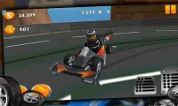 जाओ Karts बहाव Racers 3 डी Screen Shot 1