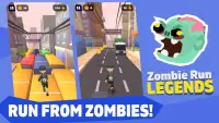 Zombie Run Legends - Escape Runner Screen Shot 0