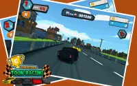 Downtown Car Toon Racing Screen Shot 7