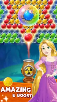 New Bubble Shooter : Princess Bubble Game Screen Shot 2