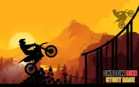 影 自転車 スタント レース 3D： モト 自転車 ゲーム Screen Shot 0