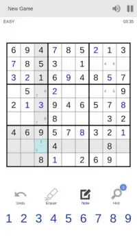Master of Sudoku Screen Shot 2