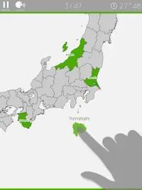 Enjoy Learning Japan Map Puzzle Screen Shot 10