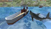큰 하얀 성난 상어 시뮬레이터 : 바다 세계 Sim Screen Shot 2