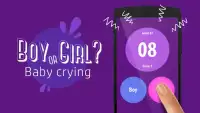 Boy or girl: a baby crying Screen Shot 1