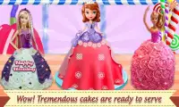 Сказочные принцессы Мороженое торт решений игры Screen Shot 4