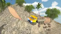 सड़क ट्रक ड्राइविंग 3D सिम बंद Screen Shot 12