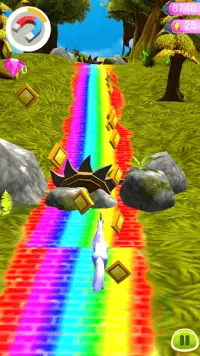 Temple Unicorn Dash: Unicorn games Screen Shot 0