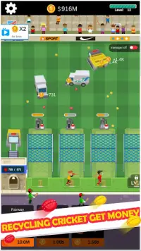 Idle Cricket Screen Shot 0