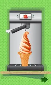 Yummy Ice Cream Làm Trò chơi: Kids miễn phí Nấu ăn Screen Shot 3