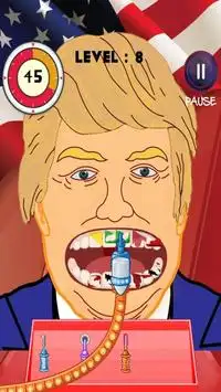 #President Crazy Dentist - Girls Game Screen Shot 7