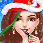 Christmas Salon Makeover & Dressup Game for Girls