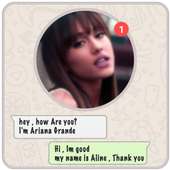 Live Chat With Ariana Grande - Prank