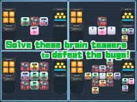 TRYBIT LOGIC - Defeat bugs with logical puzzles Screen Shot 13