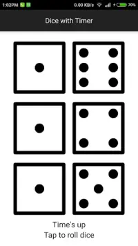 Dice with Timer - Ad Free dice roller Screen Shot 4