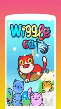 Wiggle Cat -  Free Connect Match 3 Game Screen Shot 4