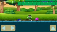 super green boy jump and battle Screen Shot 2