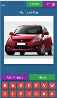 Indian Cars Quiz Game Screen Shot 3