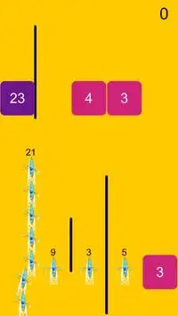 Snake vs Numbers Block Wall - quick slither arrow Screen Shot 3