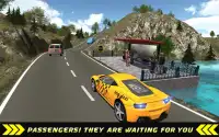 Taxi Driver Hill Climb sim 3D Screen Shot 10