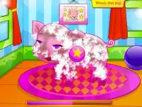 Pet piggy care - Animal game Screen Shot 3