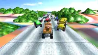 Monster Truck Racing McQueen Traffic Racer Friends Screen Shot 1