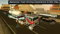Oil Cargo Train 3D: Truck Transport Simulator 2020 Screen Shot 2