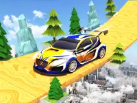 Mountain Car Stunt 3D - Juego gratuito de carreras Screen Shot 7