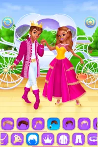 Cinderella & Prince Girls Game Screen Shot 3