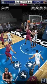 NBA NOW：モバイルバスケットボールゲーム Screen Shot 5