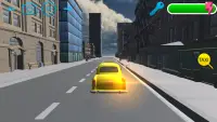 Realistic Taxi Sim 3D Screen Shot 2