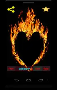 NeOn Burning Hearts Wallpapers Screen Shot 1