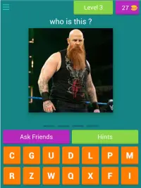 WWE Quiz game - Guess the wrestler Screen Shot 18