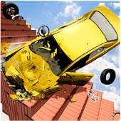 Beamng Drive Death Stair Car Speed Crash