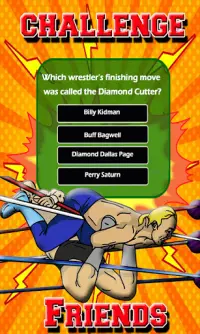 Wrestling Champions Trivia - Body Slams Pro Quiz Screen Shot 1