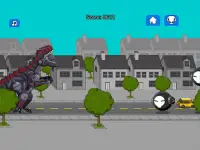 Robot Dinosaur Black T-Rex Screen Shot 6