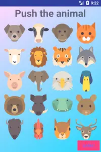 Hear'em all - animals funny educational game Screen Shot 0