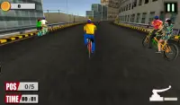 3D bicycle racing Screen Shot 2