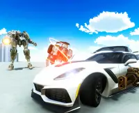 Robot Transform Car City War - Transformation Game Screen Shot 17
